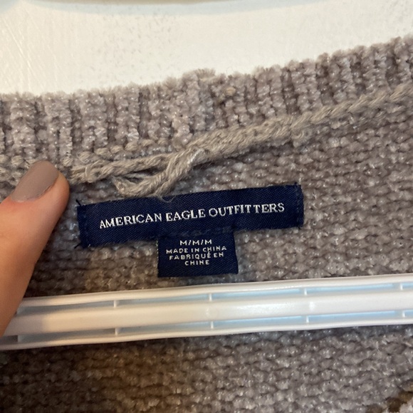 NWOT American Eagle Chenille Balloon Sleeve Sweater - Picture 10 of 11